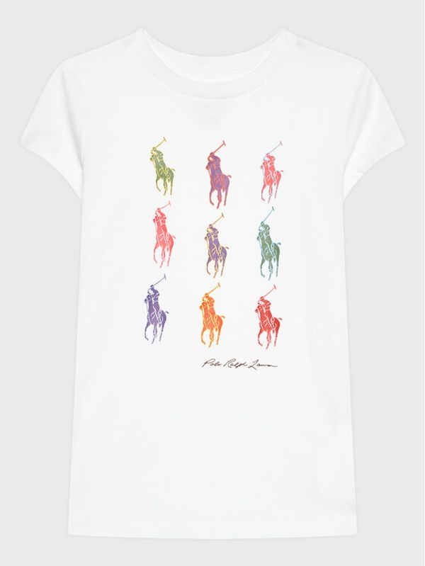 Polo Ralph Lauren Polo Ralph Lauren Тишърт 312867198036 Бял Regular Fit