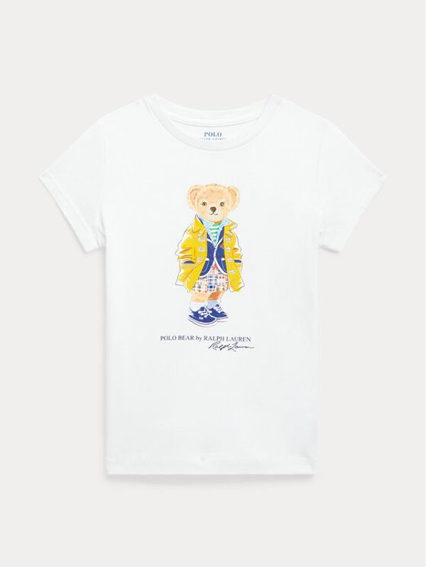 Polo Ralph Lauren Polo Ralph Lauren Тишърт 312901142001 Бял Regular Fit