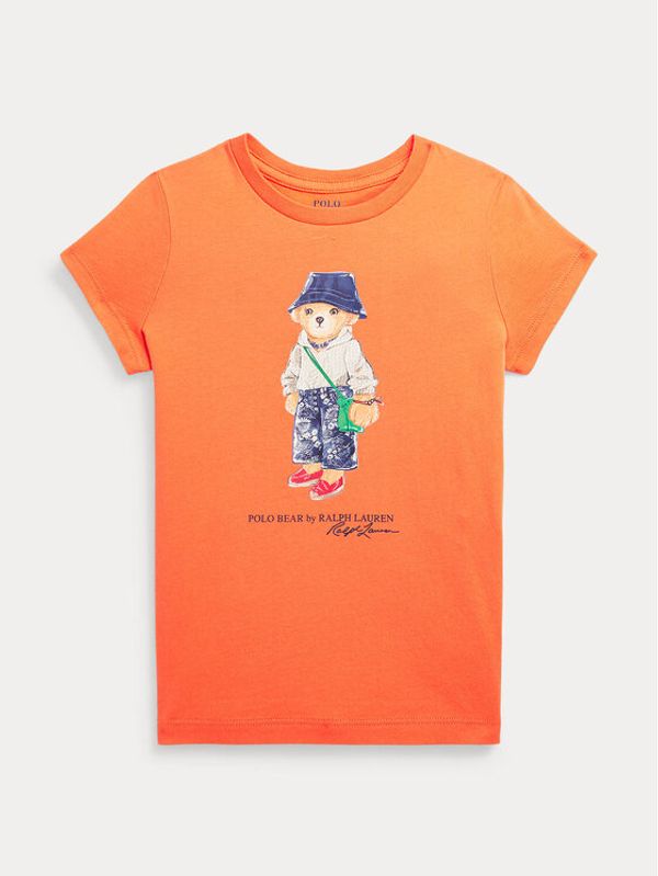 Polo Ralph Lauren Polo Ralph Lauren Тишърт 312909700002 Оранжев Regular Fit