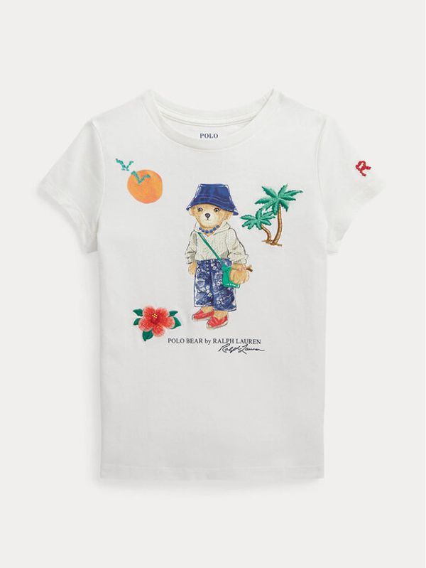 Polo Ralph Lauren Polo Ralph Lauren Тишърт 312914367001 Бял Regular Fit