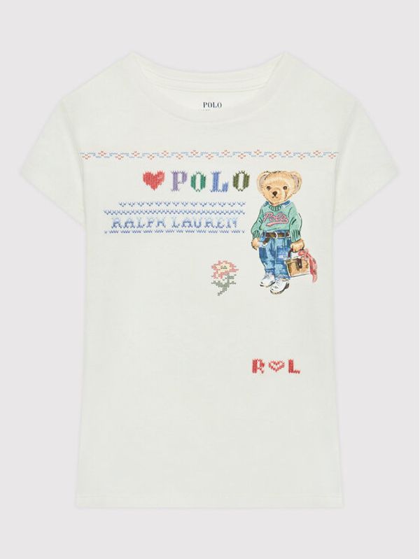 Polo Ralph Lauren Polo Ralph Lauren Тишърт 313869533001 Бял Regular Fit