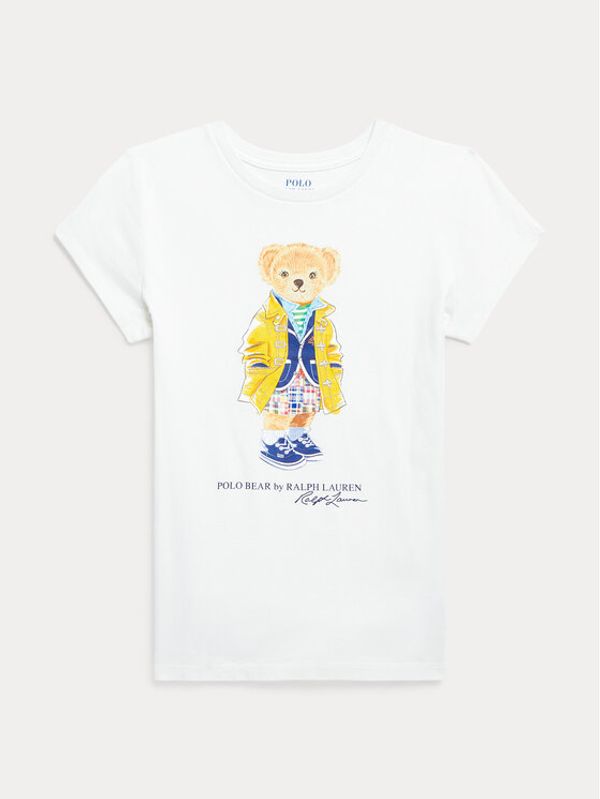 Polo Ralph Lauren Polo Ralph Lauren Тишърт 313901142001 Бял Regular Fit