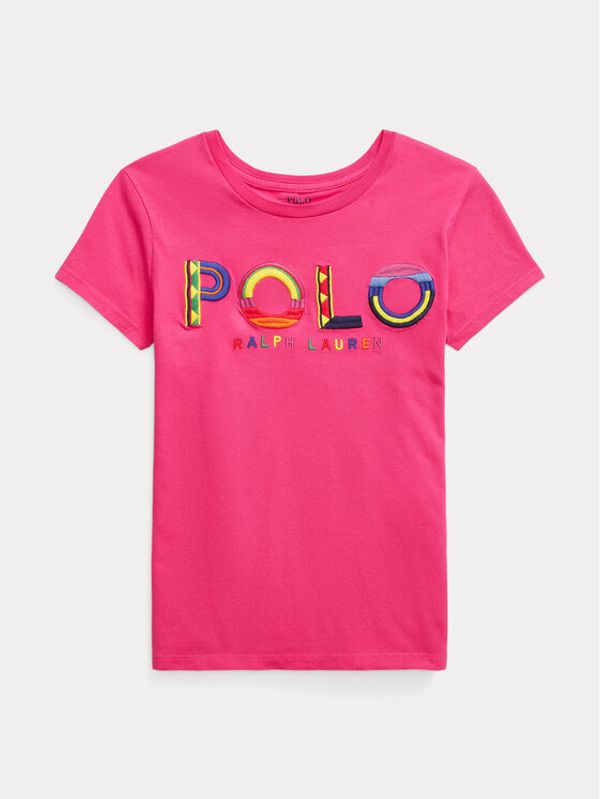 Polo Ralph Lauren Polo Ralph Lauren Тишърт 313901279002 Розов Regular Fit