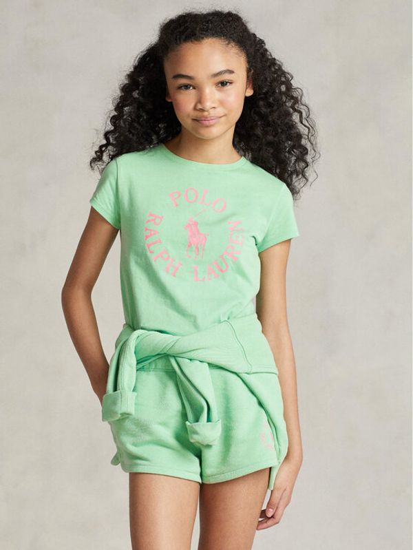 Polo Ralph Lauren Polo Ralph Lauren Тишърт 313903863004 Зелен Regular Fit