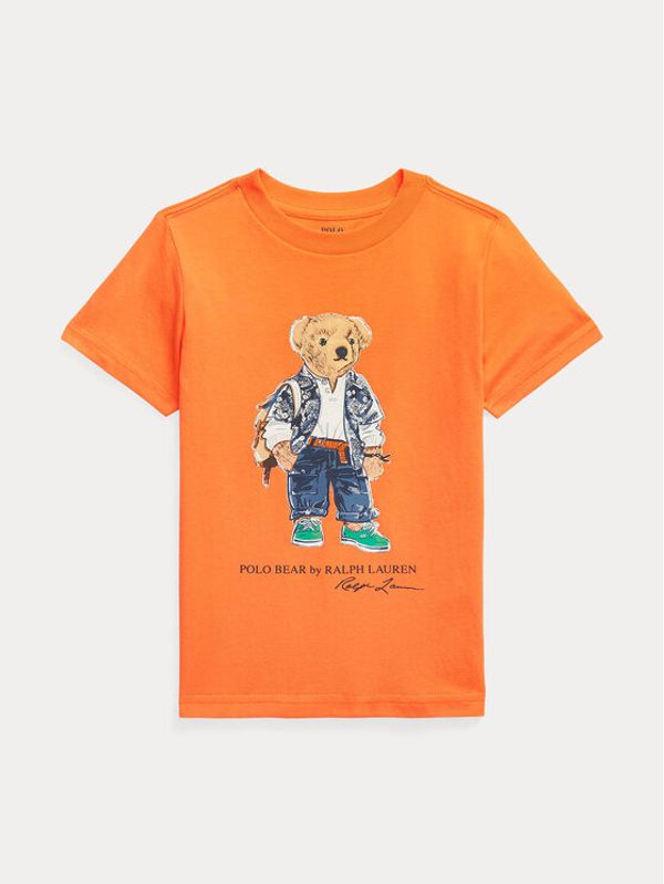Polo Ralph Lauren Polo Ralph Lauren Тишърт 322853828019 Оранжев Regular Fit