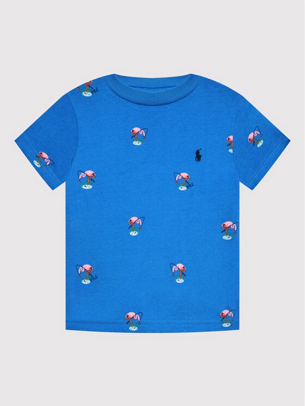 Polo Ralph Lauren Polo Ralph Lauren Тишърт 322861438003 Син Regular Fit