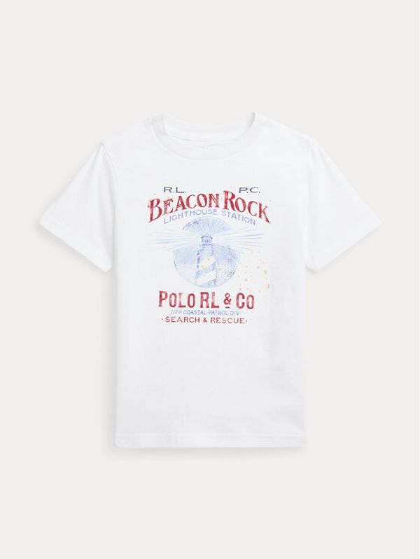 Polo Ralph Lauren Polo Ralph Lauren Тишърт 322892296001 Бял Regular Fit