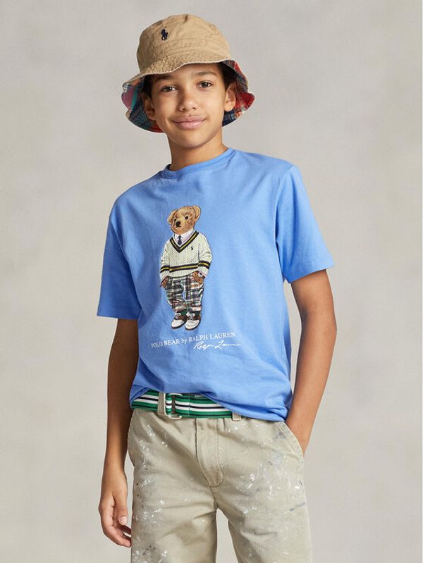 Polo Ralph Lauren Polo Ralph Lauren Тишърт 323853828015 Син Regular Fit