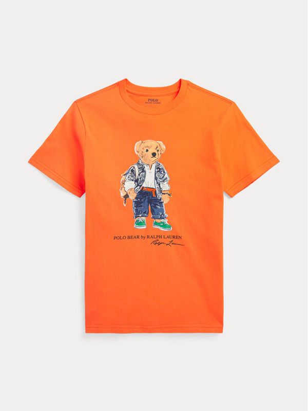 Polo Ralph Lauren Polo Ralph Lauren Тишърт 323853828019 Оранжев Regular Fit