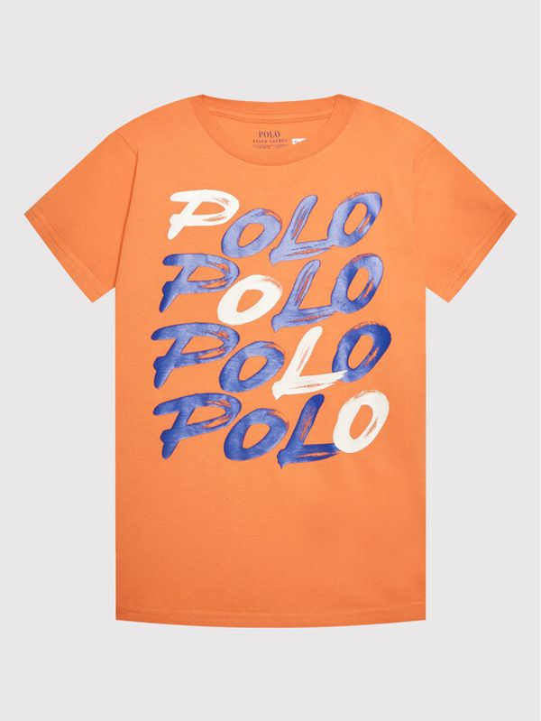 Polo Ralph Lauren Polo Ralph Lauren Тишърт 323865664001 Оранжев Regular Fit