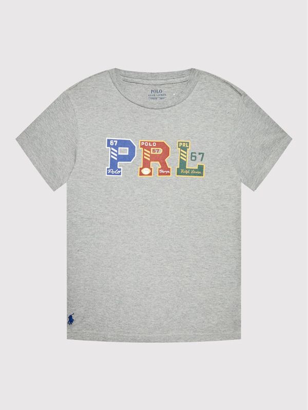 Polo Ralph Lauren Polo Ralph Lauren Тишърт 323883316001 Сив Regular Fit