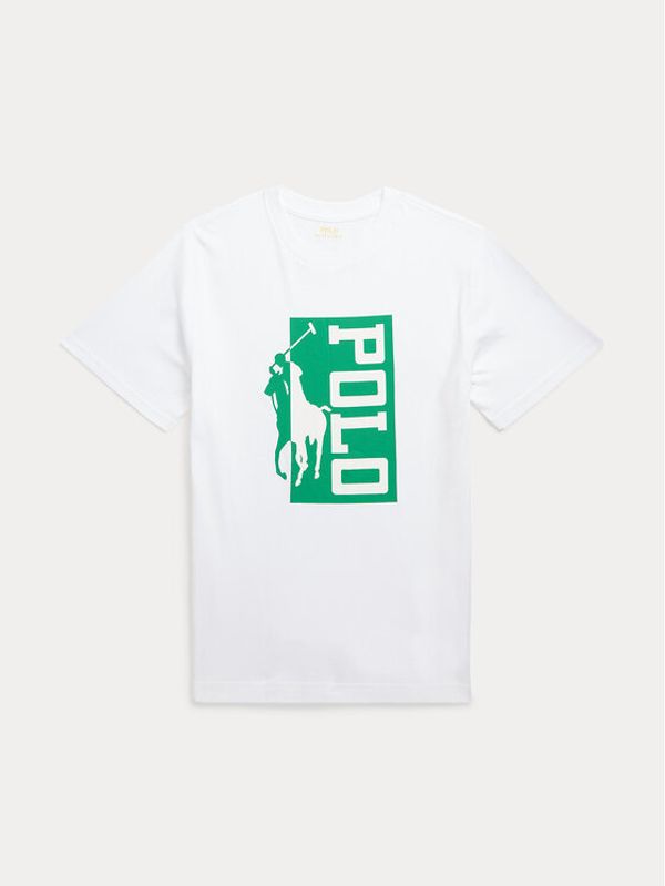 Polo Ralph Lauren Polo Ralph Lauren Тишърт 323905410001 Бял Regular Fit