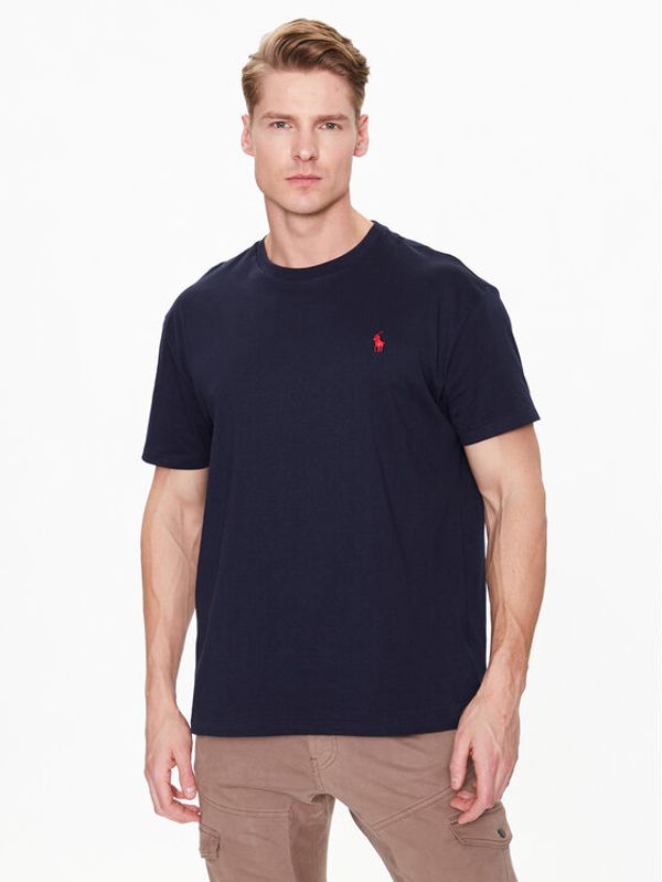 Polo Ralph Lauren Polo Ralph Lauren Тишърт 710707087004 Тъмносин Classic Fit