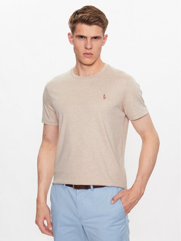 Polo Ralph Lauren Polo Ralph Lauren Тишърт 710740727059 Бежов Regular Fit
