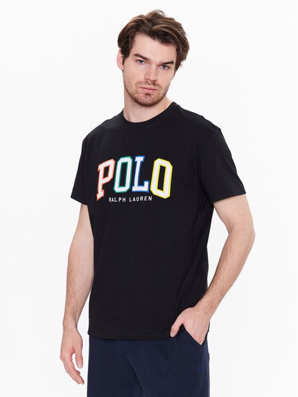 Polo Ralph Lauren Polo Ralph Lauren Тишърт 710890804001 Черен Custom Fit