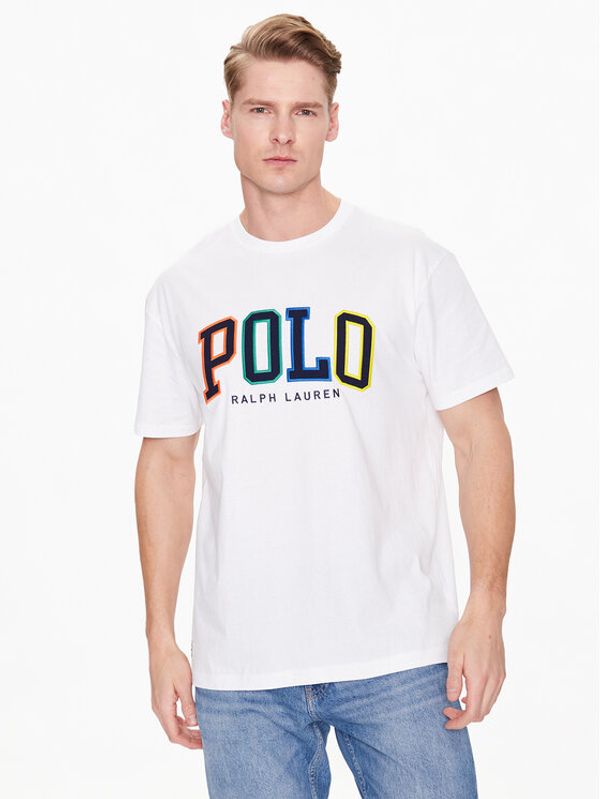 Polo Ralph Lauren Polo Ralph Lauren Тишърт 710890804002 Бял Classic Fit