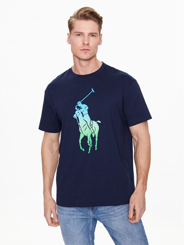 Polo Ralph Lauren Polo Ralph Lauren Тишърт 710890946001 Тъмносин Classic Fit