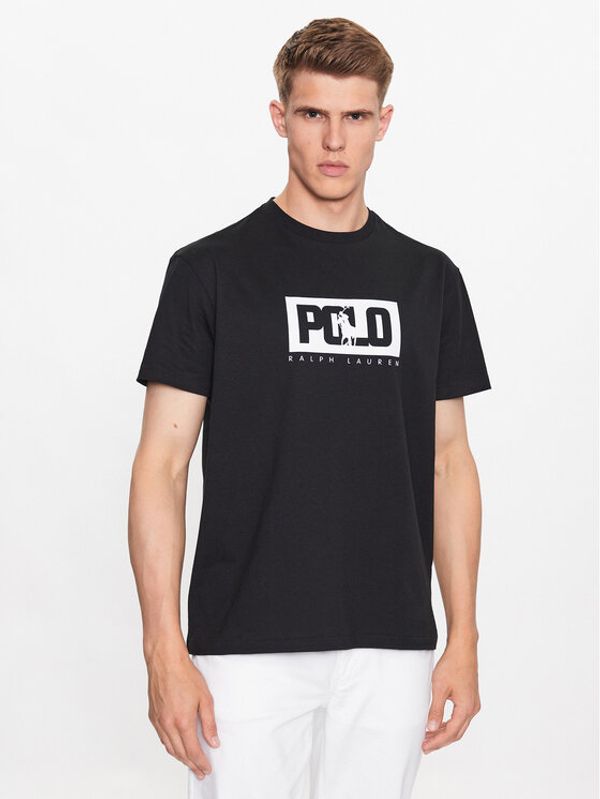 Polo Ralph Lauren Polo Ralph Lauren Тишърт 710909594006 Черен Regular Fit