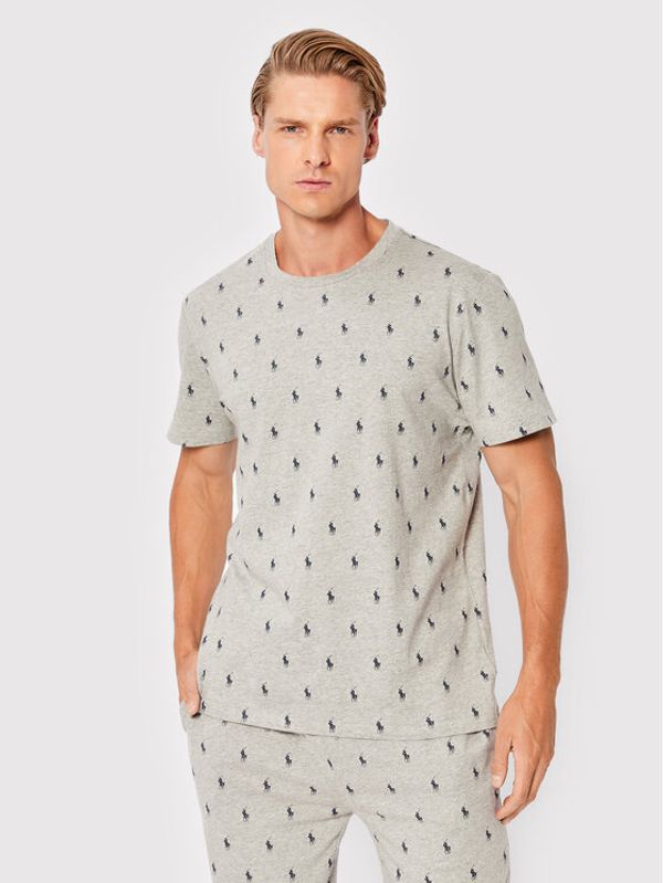 Polo Ralph Lauren Polo Ralph Lauren Тишърт 714830281013 Сив Regular Fit