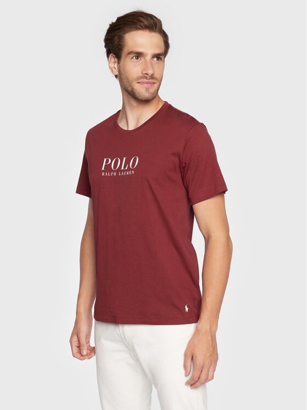 Polo Ralph Lauren Polo Ralph Lauren Тишърт 714862615008 Бордо Slim Fit