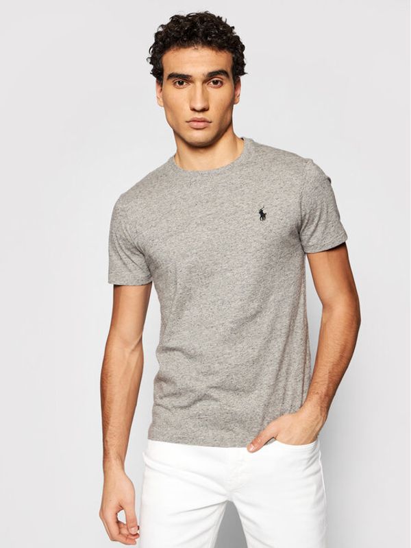 Polo Ralph Lauren Polo Ralph Lauren Тишърт Core Replen 710680785006 Сив Classic Fit