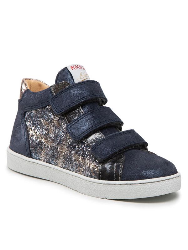 Pom d'Api Pom d'Api Сникърси Top Easy Top N1UCAH0402 M Тъмносин