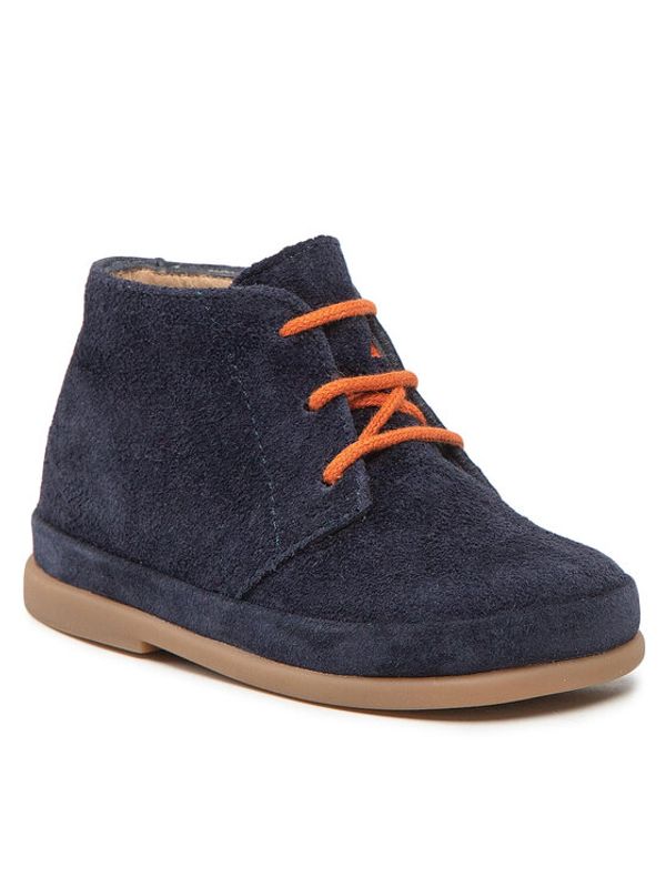 Pom d'Api Pom d'Api Зимни обувки Fan-Fan Derby N1AABL0401 Тъмносин