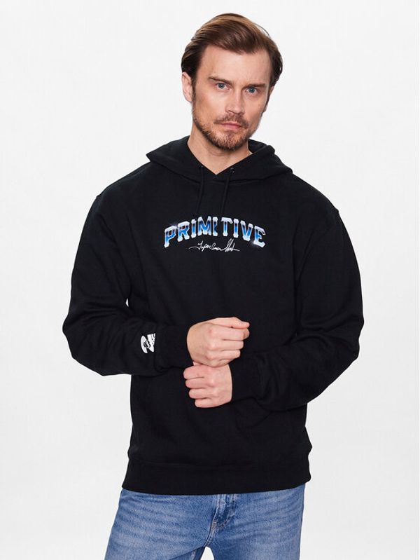 Primitive Primitive Суитшърт 2Pac P14395 Черен Regular Fit