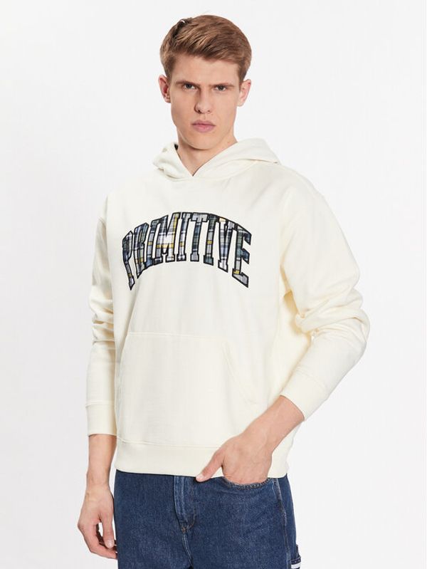 Primitive Primitive Суитшърт Campus PA123201 Екрю Regular Fit