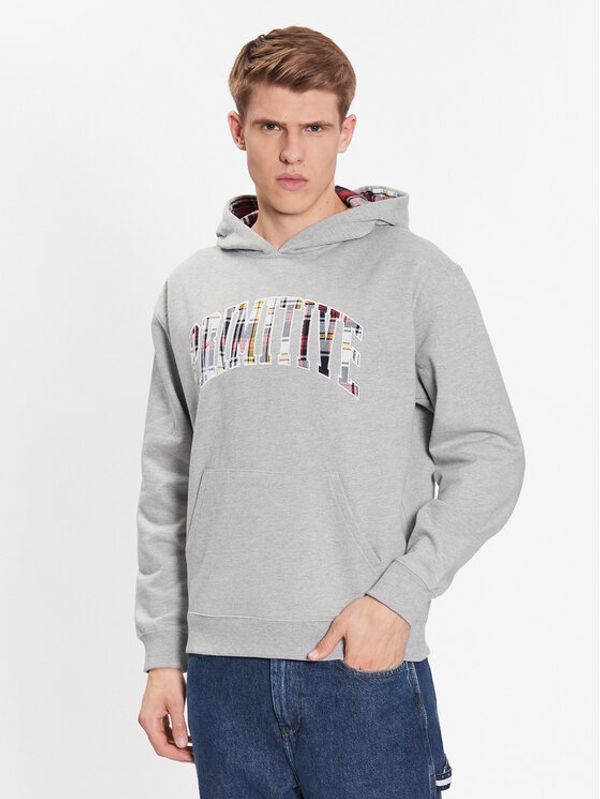 Primitive Primitive Суитшърт Campus PA123201 Сив Regular Fit