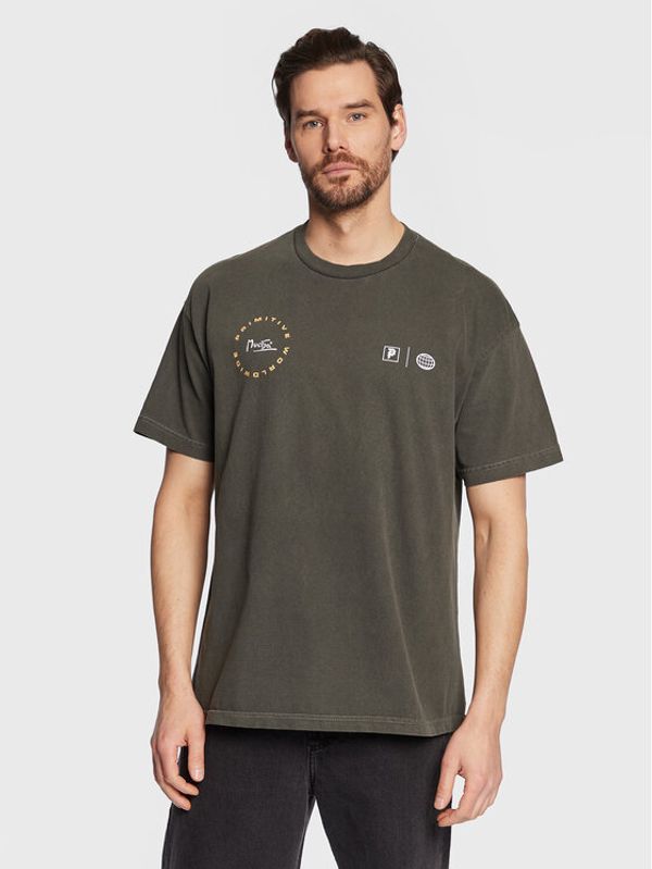 Primitive Primitive Тишърт P12688 Каки Regular Fit