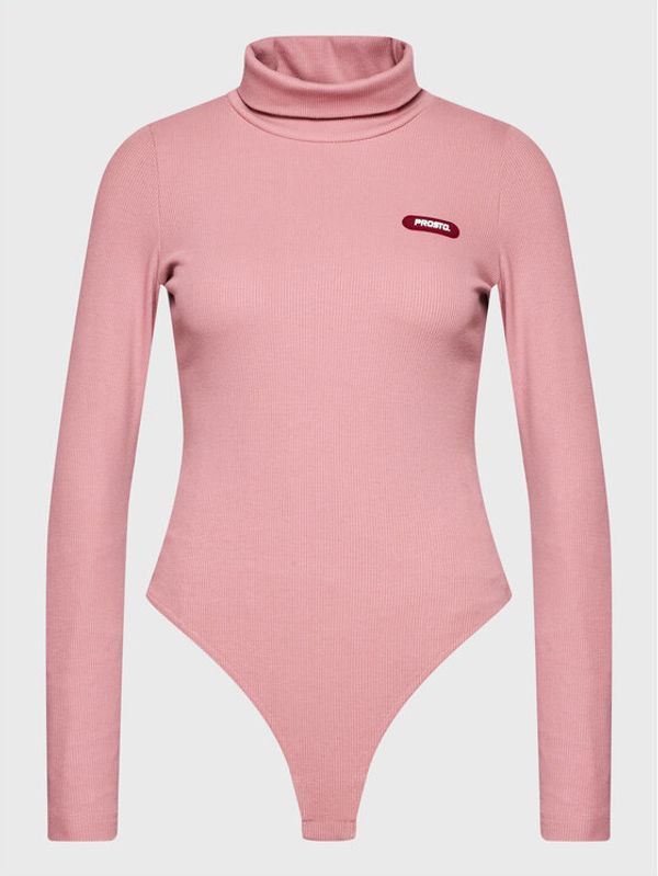 PROSTO. PROSTO. Боди KLASYK Necky 2121 Розов Slim Fit