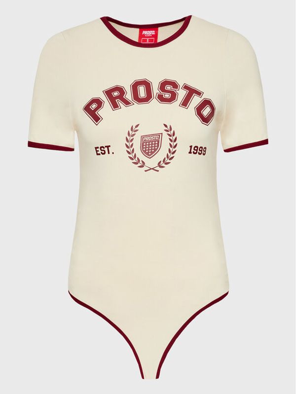 PROSTO. PROSTO. Боди KLASYK Peppe 5011 Бежов Regular Fit