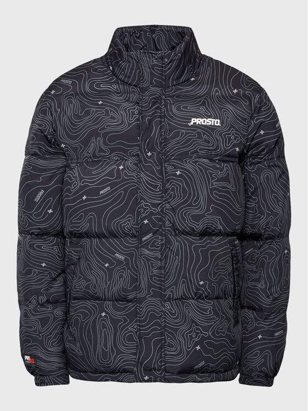 PROSTO. PROSTO. Пухено яке KLASYK Retro 1052 Черен Regular Fit