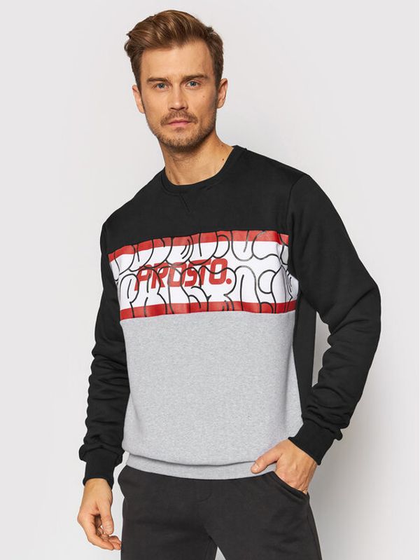 PROSTO. PROSTO. Суитшърт KLASYK Atoke 1071 Черен Regular Fit