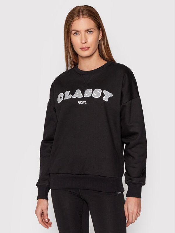 PROSTO. PROSTO. Суитшърт KLASYK Belly 1013 Черен Relaxed Fit