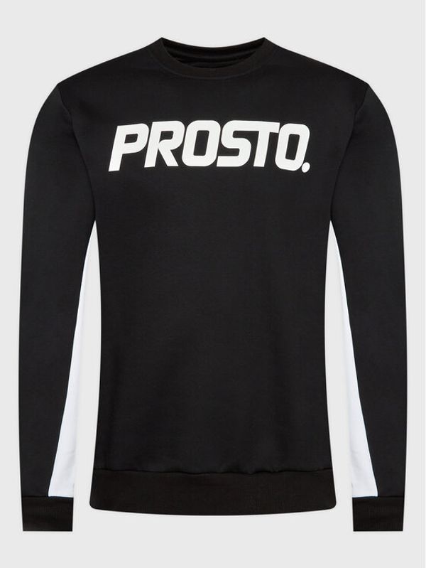 PROSTO. PROSTO. Суитшърт KLASYK Crewneck Classic XXII 1031 Черен Relaxed Fit
