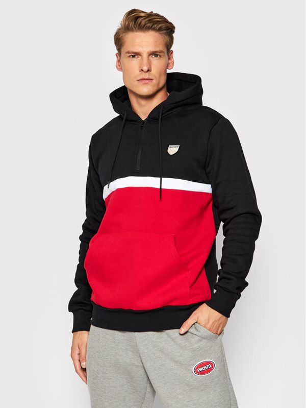 PROSTO. PROSTO. Суитшърт KLASYK Halftone 2033 Черен Regular Fit