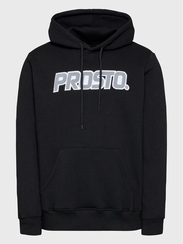 PROSTO. PROSTO. Суитшърт KLASYK Logon 2071 Черен Regular Fit