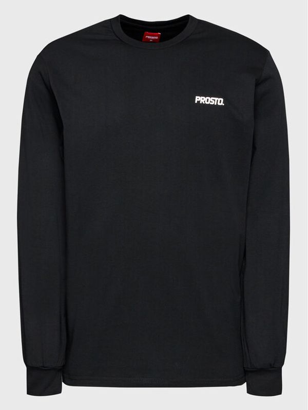 PROSTO. PROSTO. Тениска с дълъг ръкав KLASYK Typeskur 2072 Черен Regular Fit