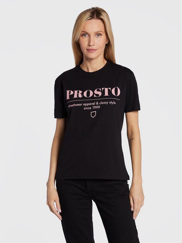PROSTO. PROSTO. Тишърт KLASYK Doji 1293 Черен Regular Fit