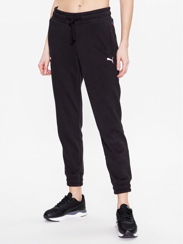 Puma Puma Долнище анцуг BMW 538280 Черен Regular Fit