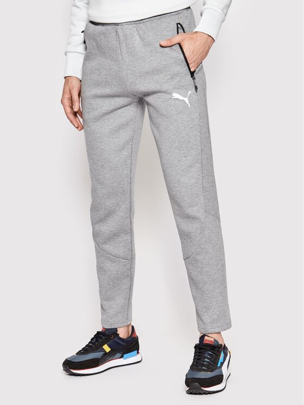 Puma Puma Долнище анцуг Evostripe 847404 Сив Slim Fit