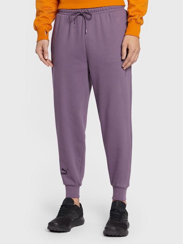 Puma Puma Долнище анцуг Pokemon 536550 Виолетов Relaxed Fit