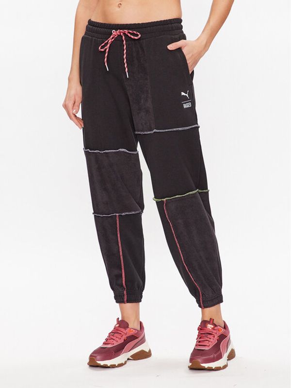 Puma Puma Долнище анцуг THE RAGGED PRIEST 539132 Черен Relaxed Fit