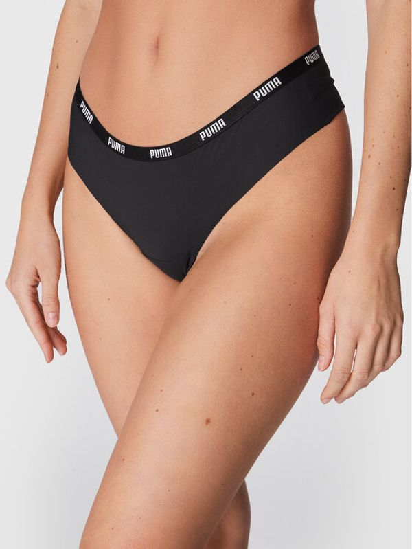 Puma Puma Комплект 2 чифта бикини бразилиана 907855 Черен