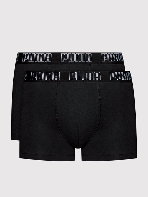 Puma Puma Комплект 2 чифта боксерки Everyday 935015 Черен
