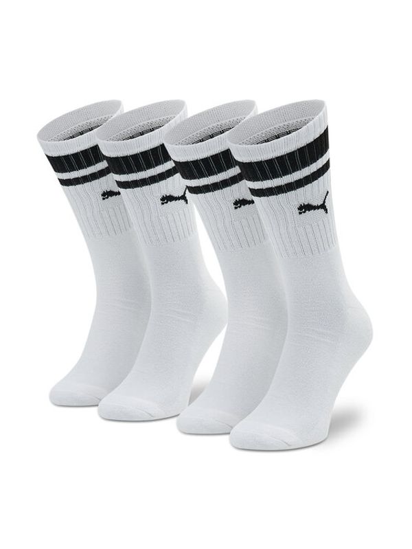 Puma Puma Комплект 2 чифта дълги чорапи мъжки 907944 02 Бял
