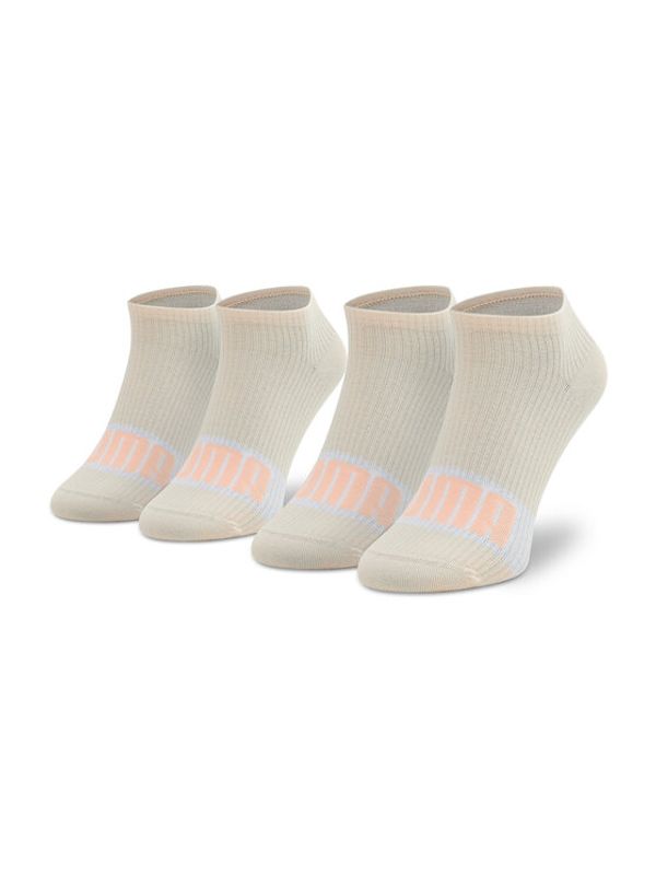 Puma Puma Комплект 2 чифта къси чорапи дамски 935475 04 Оранжев