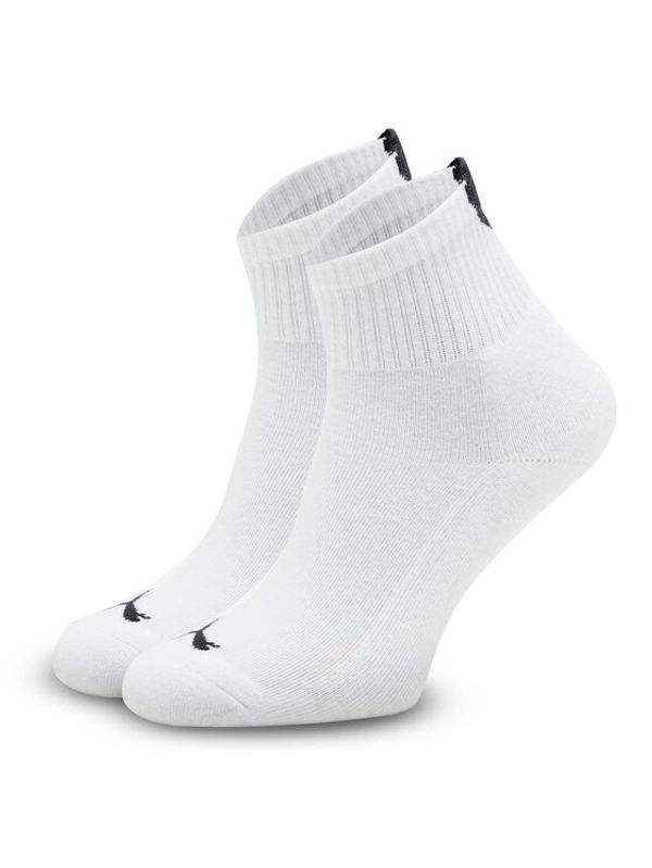 Puma Puma Комплект 2 чифта къси чорапи дамски Women Heart Short Sock 2P 938020 Бял